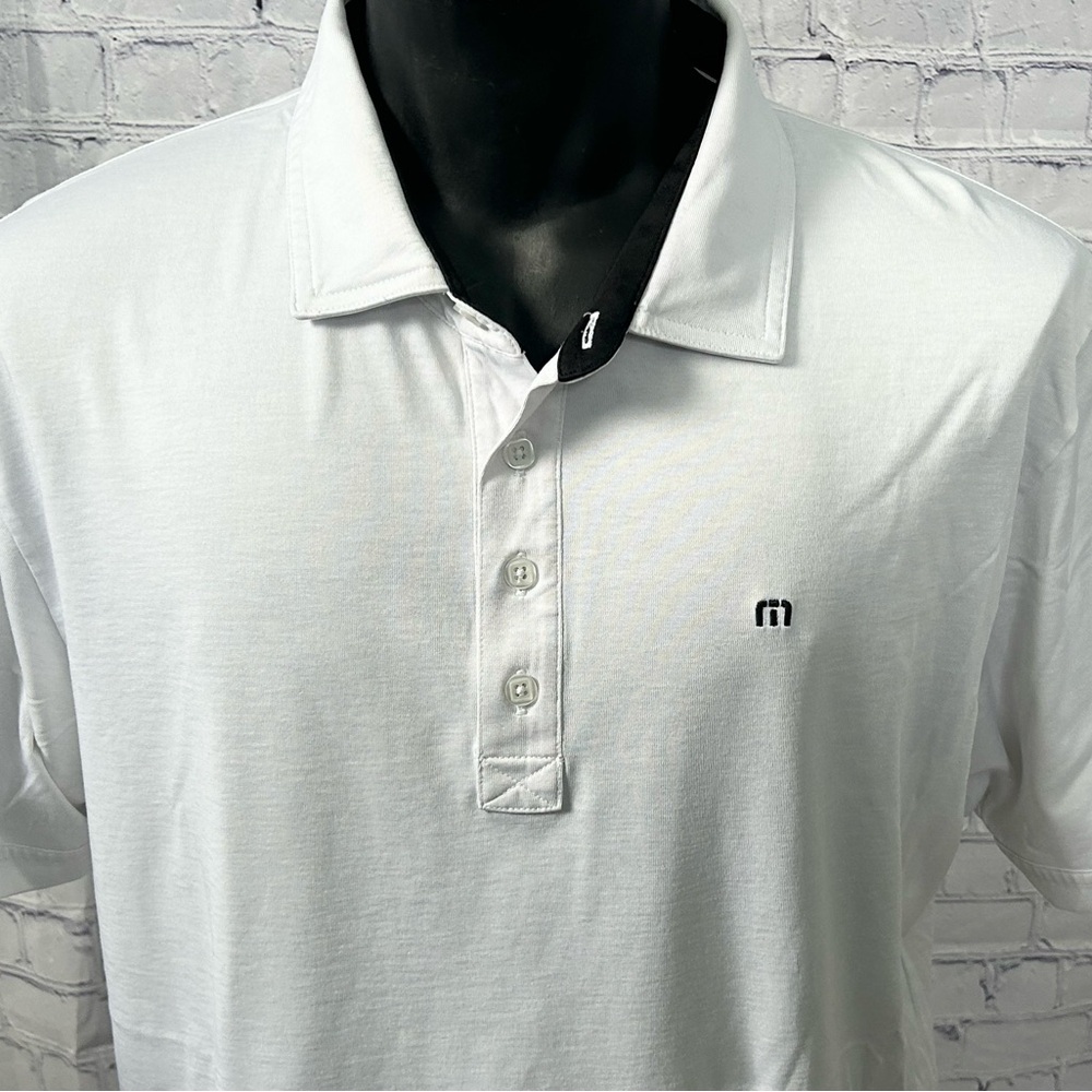 TRAVIS MATHEW mens size XL soft cotton find polo